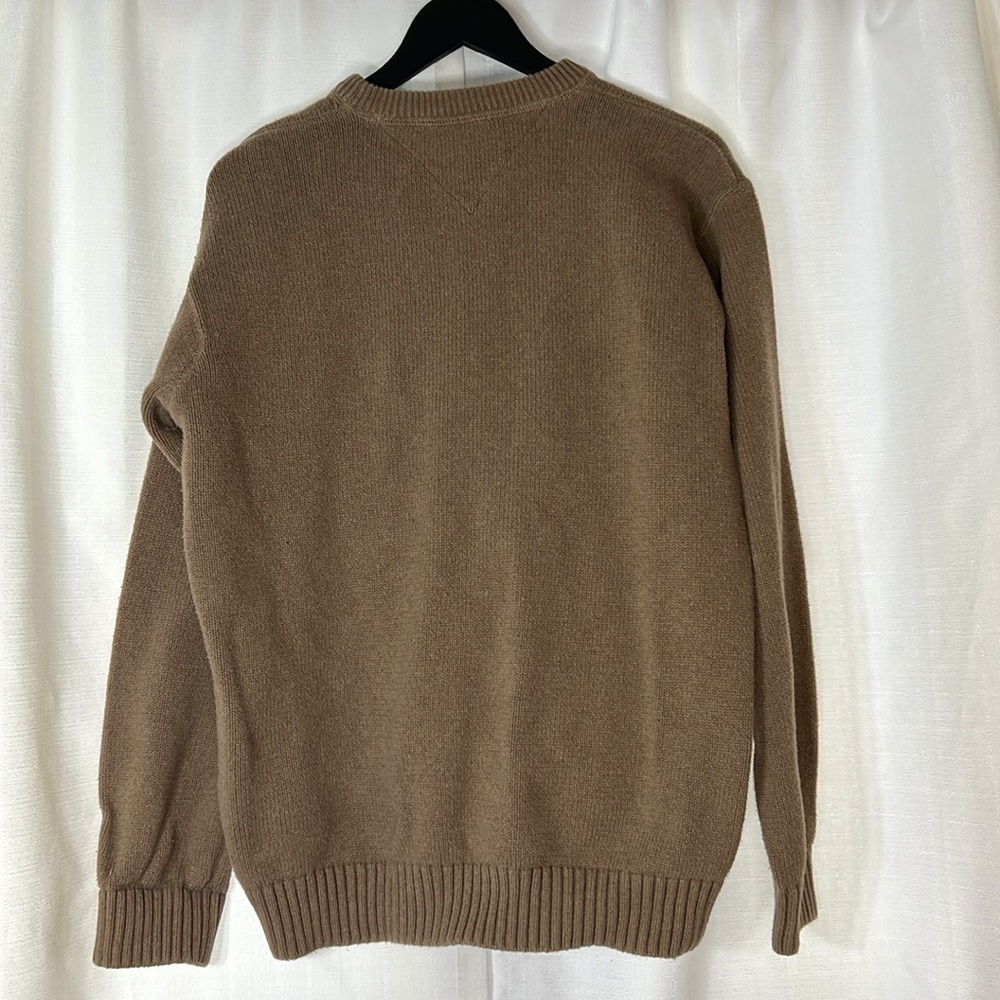 Tommy Hilfiger Mens Ribbed Crew Neck Long Sleeve Cotton Pullover Sweater XL - Picture 4 of 6
